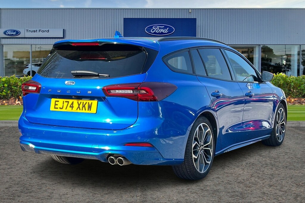 Ford Focus 1.0 Ecoboost Hybrid Mhev 155 St-line X Se EJ74XKW Blue #4