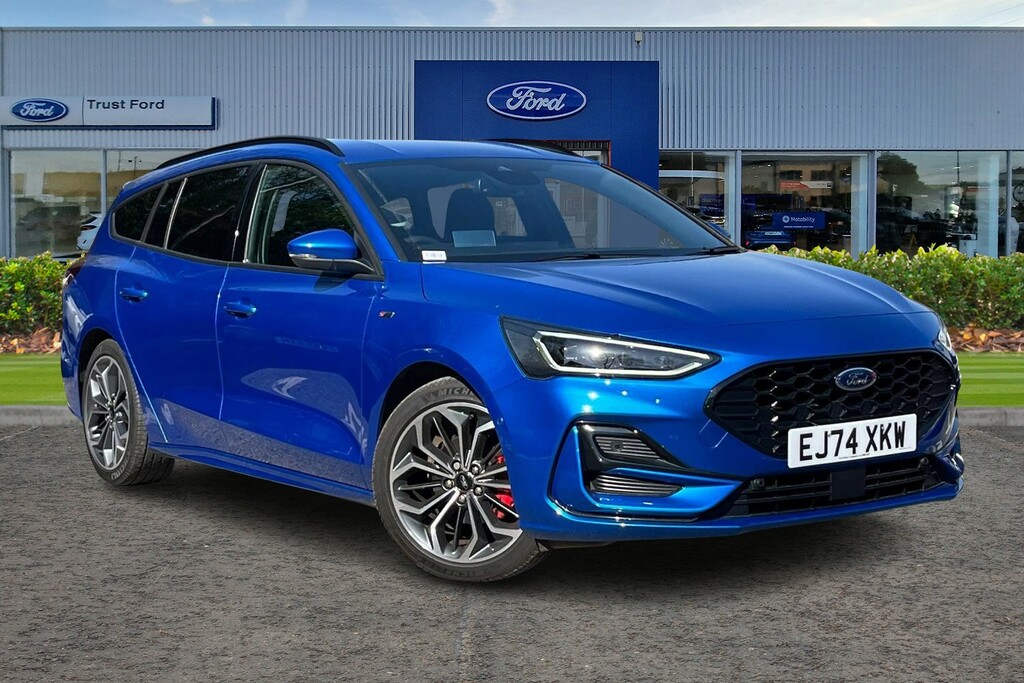 Ford Focus 1.0 Ecoboost Hybrid Mhev 155 St-line X Se Blue