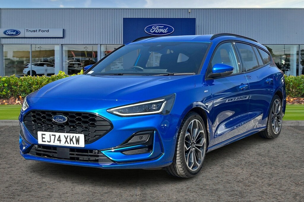 Ford Focus 1.0 Ecoboost Hybrid Mhev 155 St-line X Se EJ74XKW Blue #5