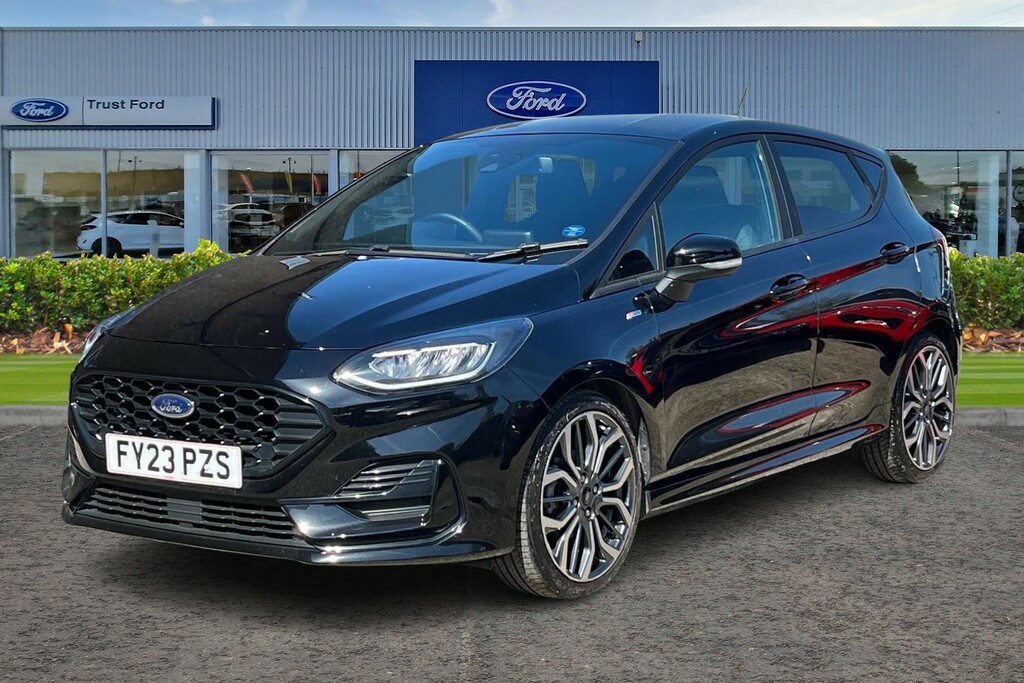 Ford Fiesta 1.0 Ecoboost Hbd Mhev 125 St-line X FY23PZS Black #5