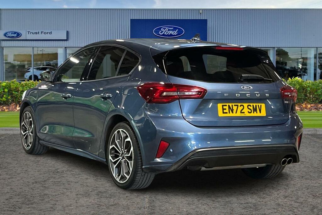 Ford Focus 1.0 Ecoboost Hybrid Mhev 155 St-line Vignale EN72SMV Blue #2