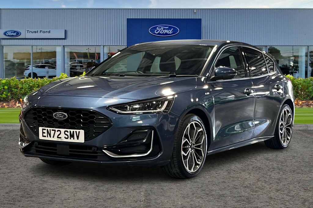 Ford Focus 1.0 Ecoboost Hybrid Mhev 155 St-line Vignale EN72SMV Blue #5