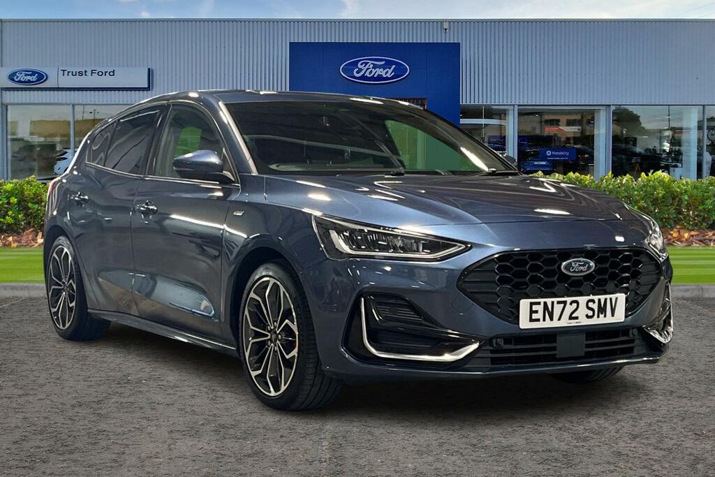 Ford Focus 1.0 Ecoboost Hybrid Mhev 155 St-line Vignale Blue