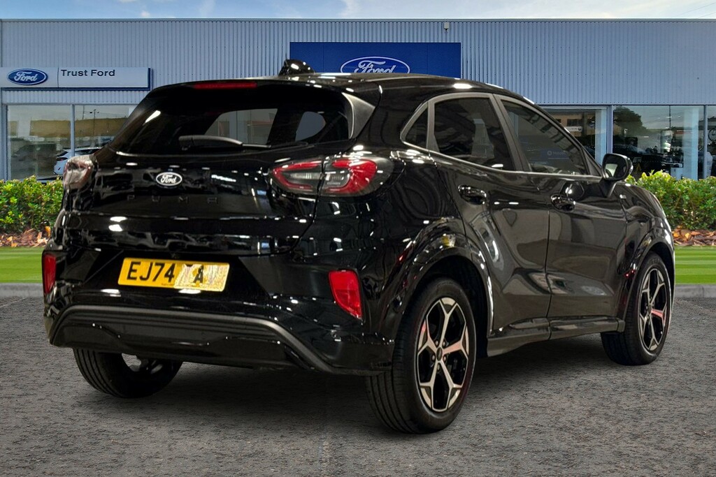 Ford Puma 1.0 Ecoboost Hybrid Mhev St-line EJ74TAV Black #4