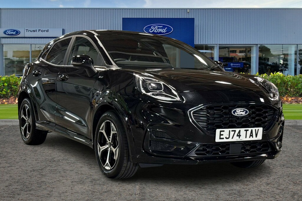 Ford Puma 1.0 Ecoboost Hybrid Mhev St-line Black