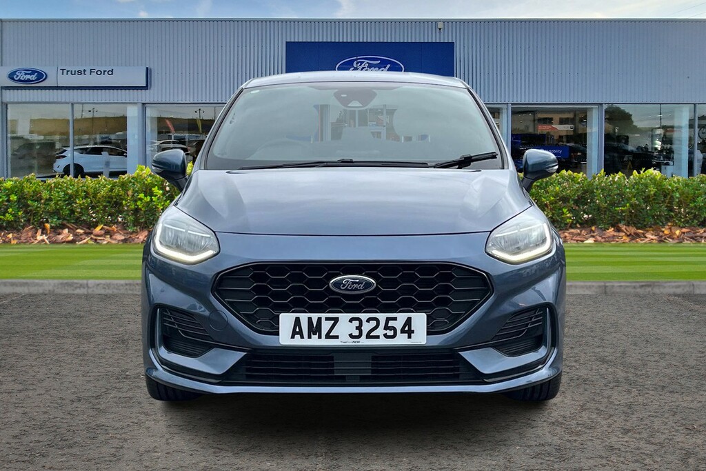 Ford Fiesta 1.0 Ecoboost Hybrid Mhev 125 St-line X - Heate AMZ3254 Blue #6