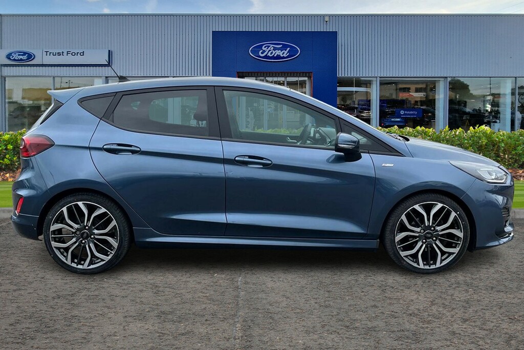 Ford Fiesta 1.0 Ecoboost Hybrid Mhev 125 St-line X - Heate AMZ3254 Blue #3