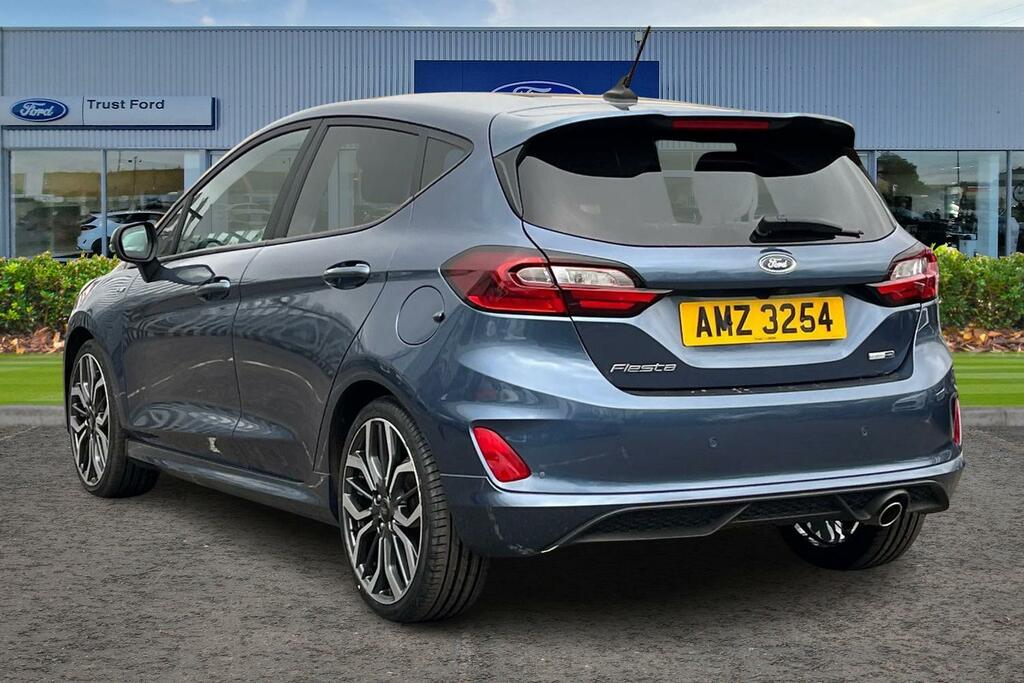 Ford Fiesta 1.0 Ecoboost Hybrid Mhev 125 St-line X - Heate AMZ3254 Blue #2