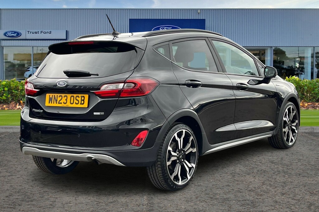 Ford Fiesta 1.0T Ecoboost Mhev Active X Hatchback H WN23OSB Black #4