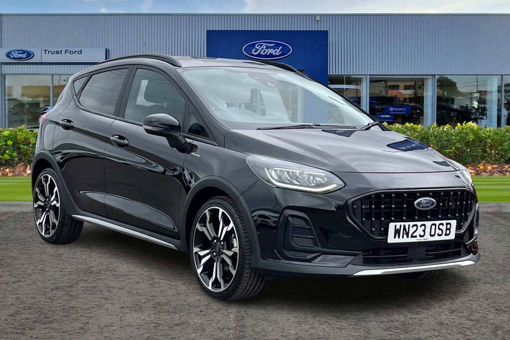 Ford Fiesta 1.0T Ecoboost Mhev Active X Hatchback H Black