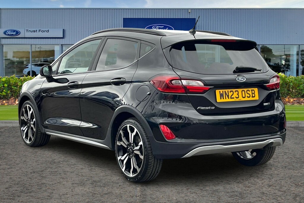 Ford Fiesta 1.0T Ecoboost Mhev Active X Hatchback H WN23OSB Black #2