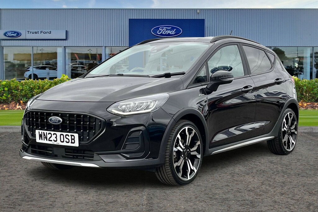 Ford Fiesta 1.0T Ecoboost Mhev Active X Hatchback H WN23OSB Black #5