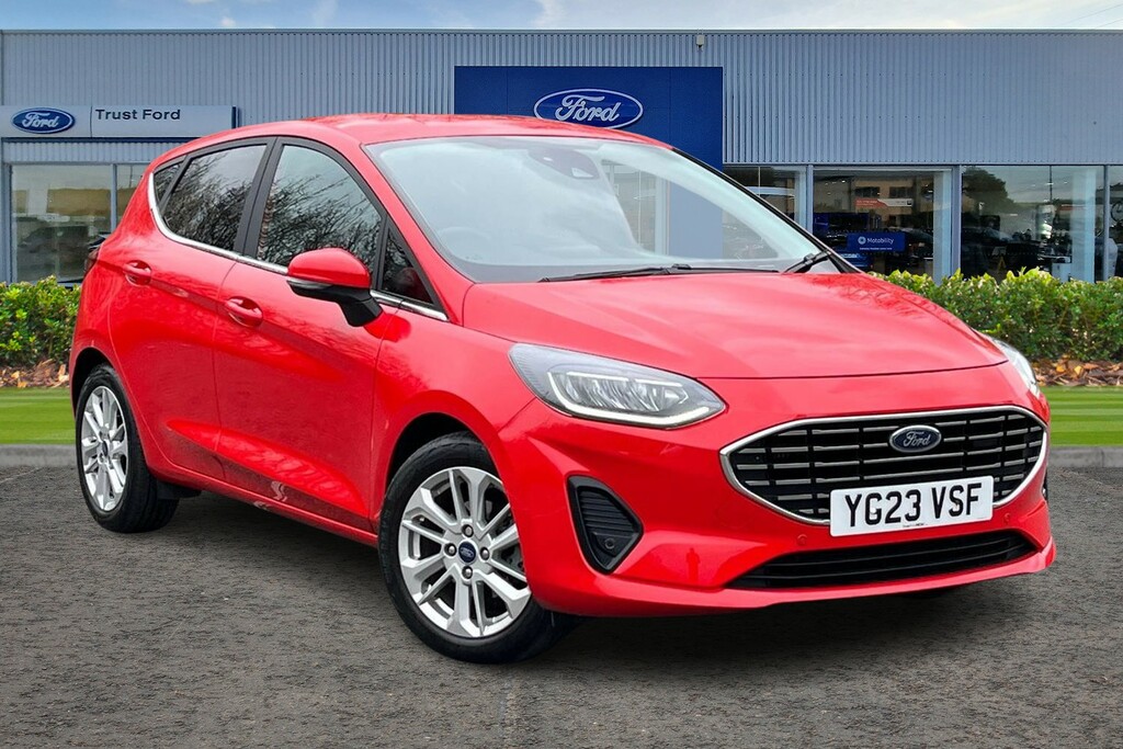 Ford Fiesta 1.0 Ecoboost Hybrid Mhev 125 Titanium Red