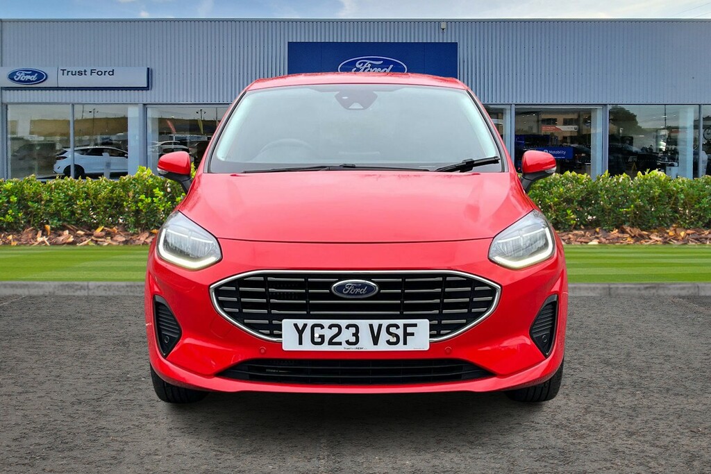 Ford Fiesta 1.0 Ecoboost Hybrid Mhev 125 Titanium YG23VSF Red #6