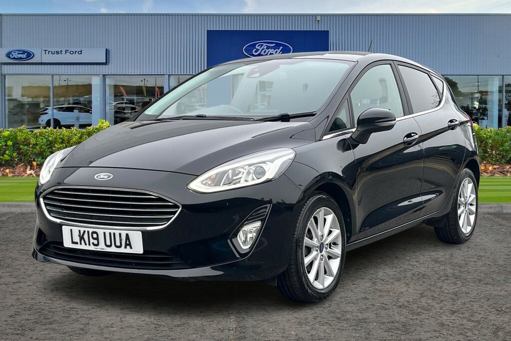 Ford Fiesta 1.0T Ecoboost Gpf Titanium Hatchback Ma LK19UUA Black #5