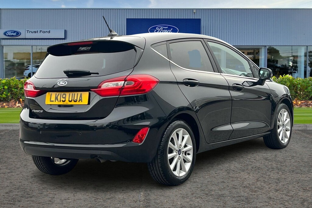 Ford Fiesta 1.0T Ecoboost Gpf Titanium Hatchback Ma LK19UUA Black #4