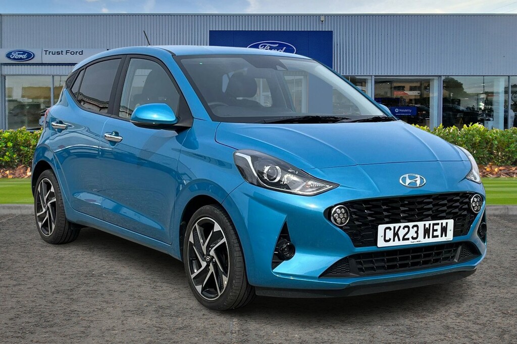 Hyundai I10 1.0 Premium Hatchback Euro 6 S S Blue