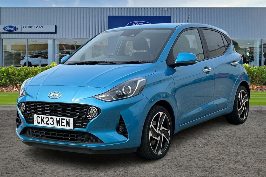 Hyundai I10 1.0 Premium Hatchback Euro 6 S S CK23WEW Blue #5
