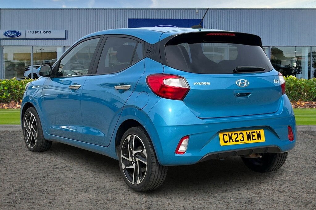 Hyundai I10 1.0 Premium Hatchback Euro 6 S S CK23WEW Blue #2
