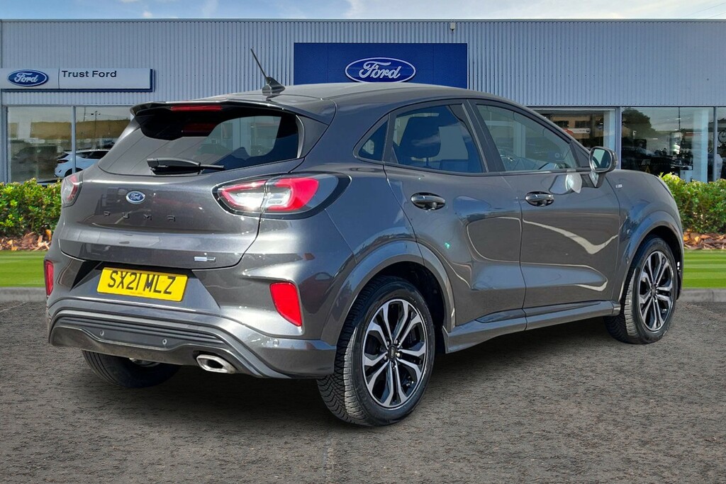Ford Puma 1.0 Ecoboost Hybrid Mhev St-line SX21MLZ Grey #4