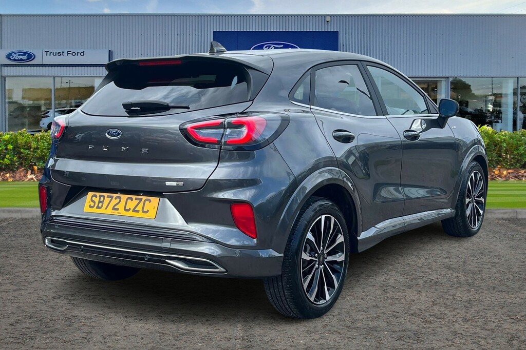 Ford Puma 1.0 Ecoboost Hybrid Mhev 155 St-line Vignale SB72CZC Grey #4