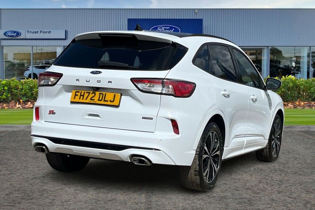 Ford Kuga 2.5H Duratec St-line X Edition Suv Hybr FH72DLJ White #4