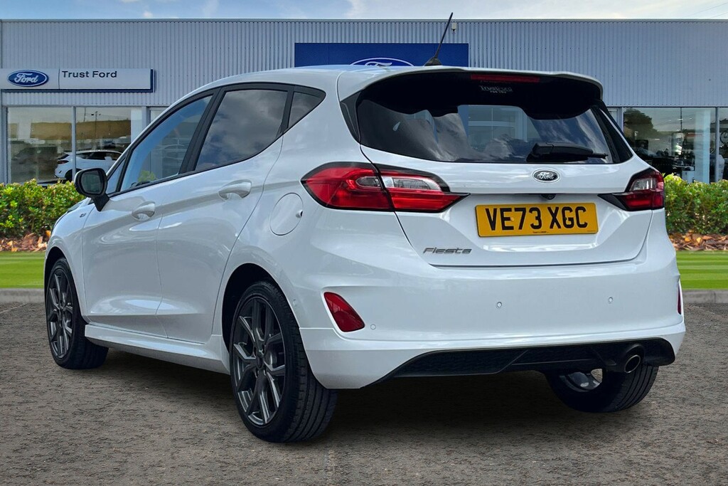 Ford Fiesta 1.0 Ecoboost St-line Sync 3 - Heated Seats VE73XGC White #2
