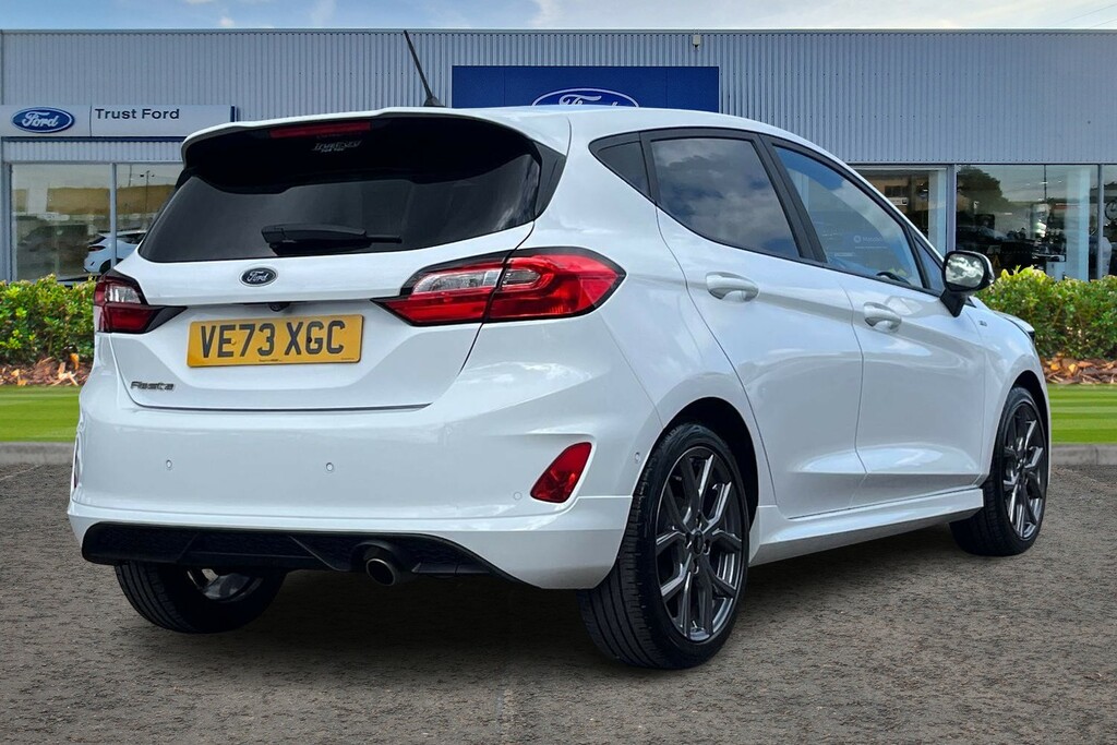 Ford Fiesta 1.0 Ecoboost St-line Sync 3 - Heated Seats VE73XGC White #4