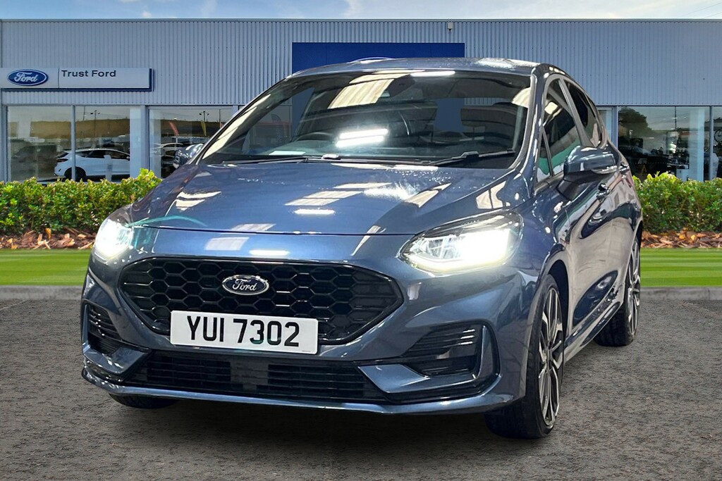Ford Fiesta 1.0 Ecoboost St-line X 5Dr- New Tyres YUI7302 Blue #5