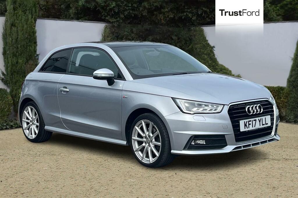 Audi A1 S Line Partial Leather Seats Dab Radio Silver