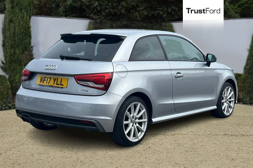 Audi A1 S Line Partial Leather Seats Dab Radio KF17YLL Silver #4