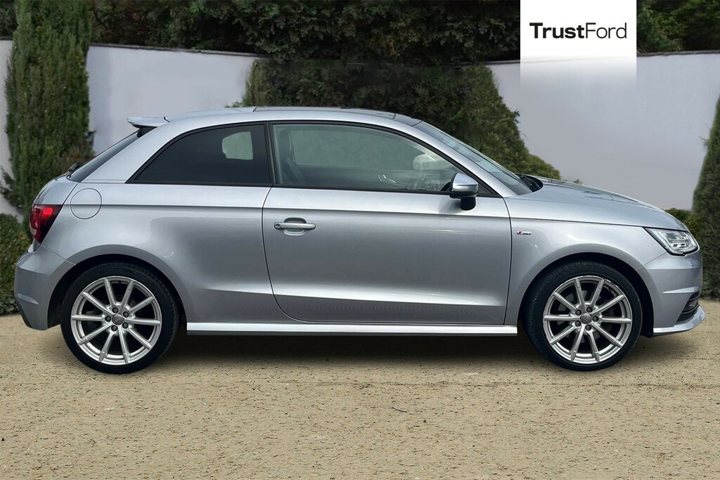 Audi A1 S Line Partial Leather Seats Dab Radio KF17YLL Silver #3