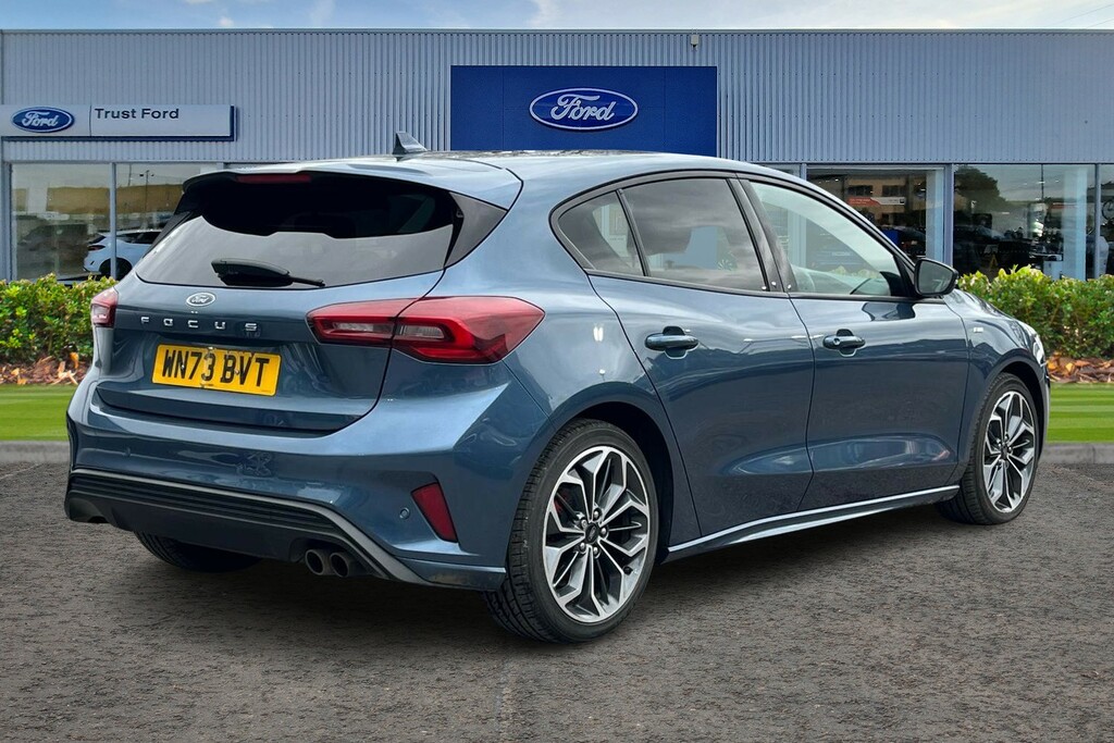 Ford Focus St-line X Leather Seats Heated Seats Wheel B WN73BVT Blue #4