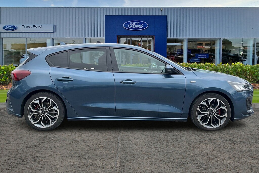 Ford Focus St-line X Leather Seats Heated Seats Wheel B WN73BVT Blue #3