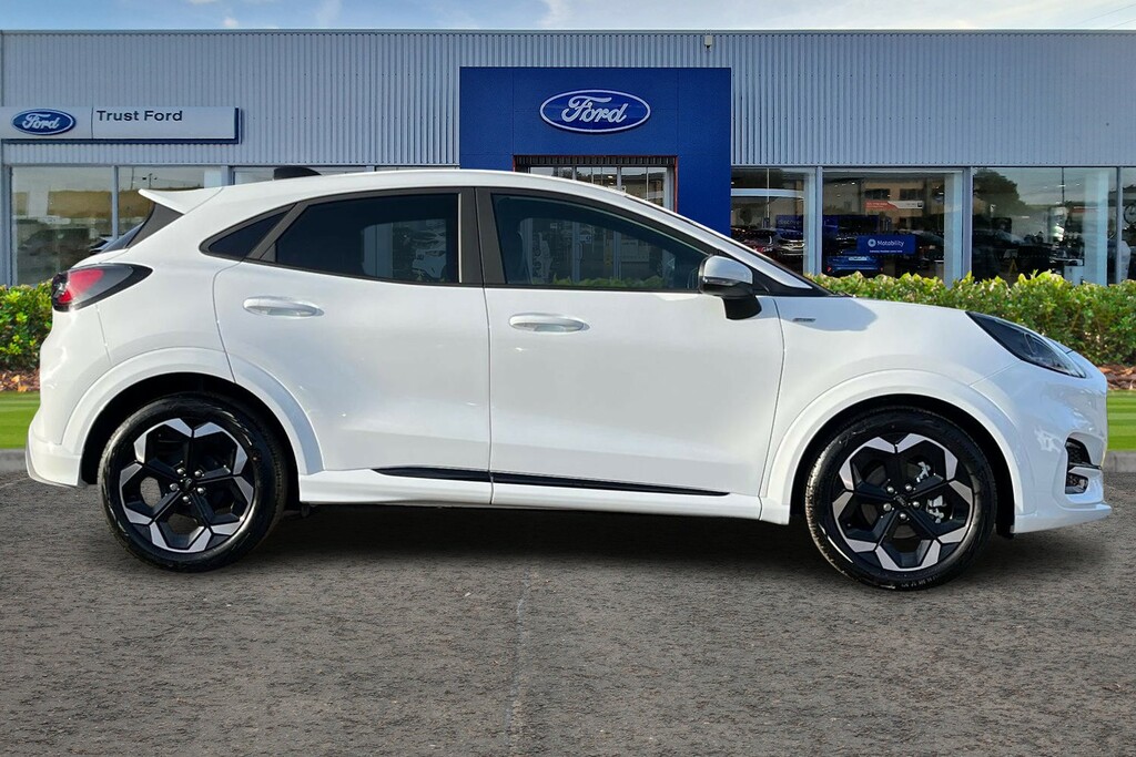 Ford Puma 1.0 St-line X Sync4 Navigation Power Tailgate Rear YS74SYW White #3