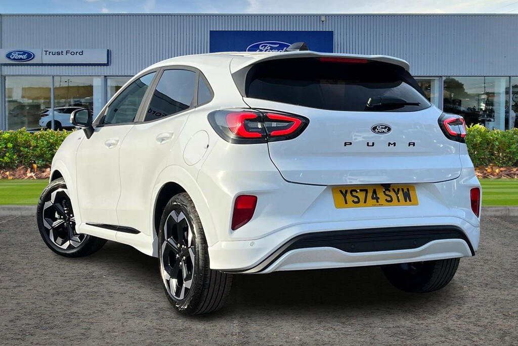 Ford Puma 1.0 St-line X Sync4 Navigation Power Tailgate Rear YS74SYW White #2