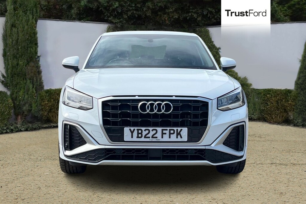 Audi Q2 35 Tfsi S Line S Tronic Navigation Rear Park YB22FPK White #6