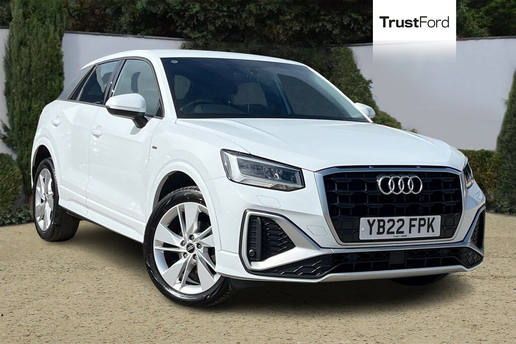 Audi Q2 35 Tfsi S Line S Tronic Navigation Rear Park White
