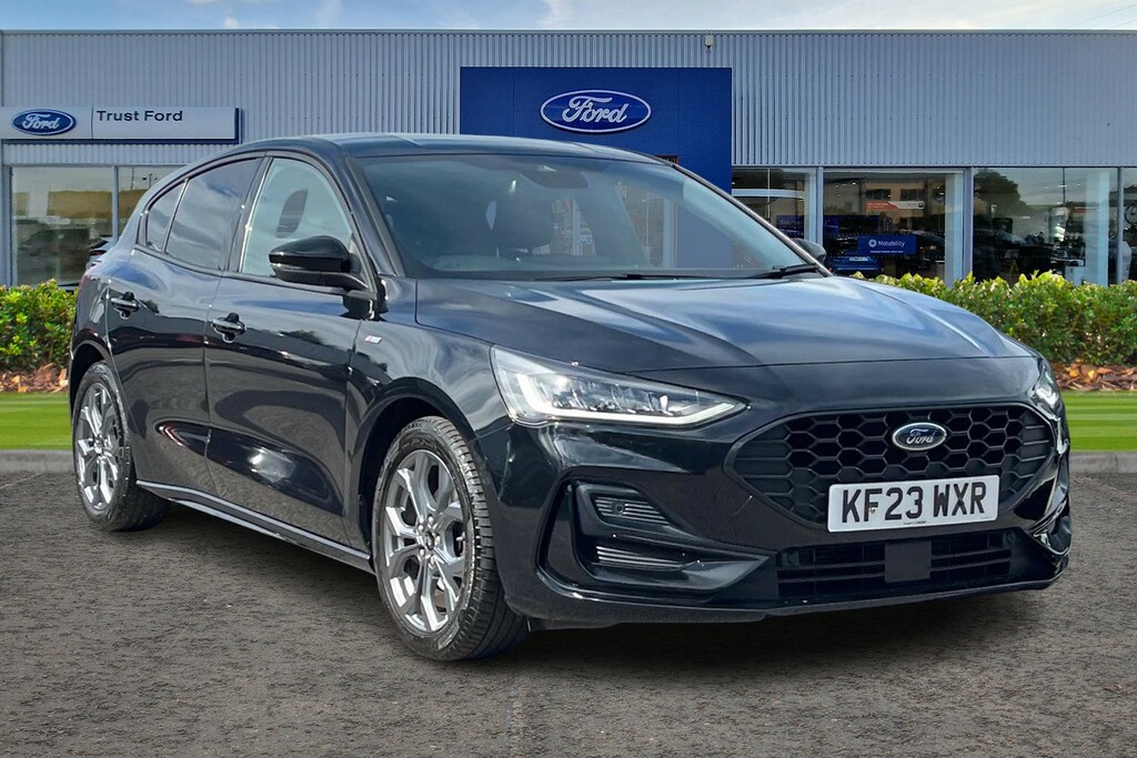 Ford Focus 1.0T Ecoboost St-line Hatchback Black