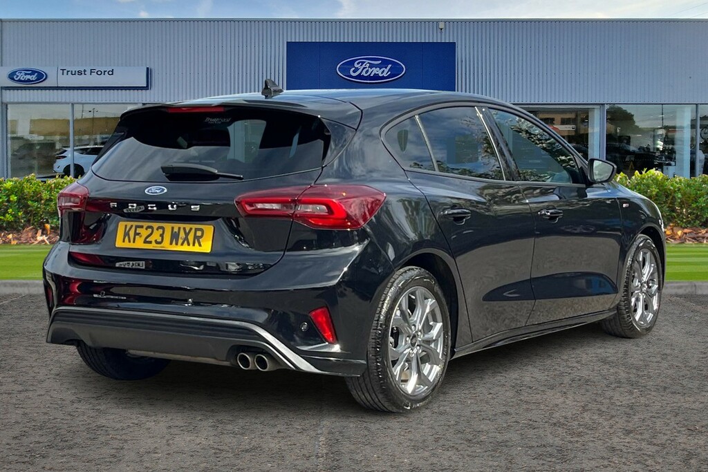Ford Focus 1.0T Ecoboost St-line Hatchback KF23WXR Black #4