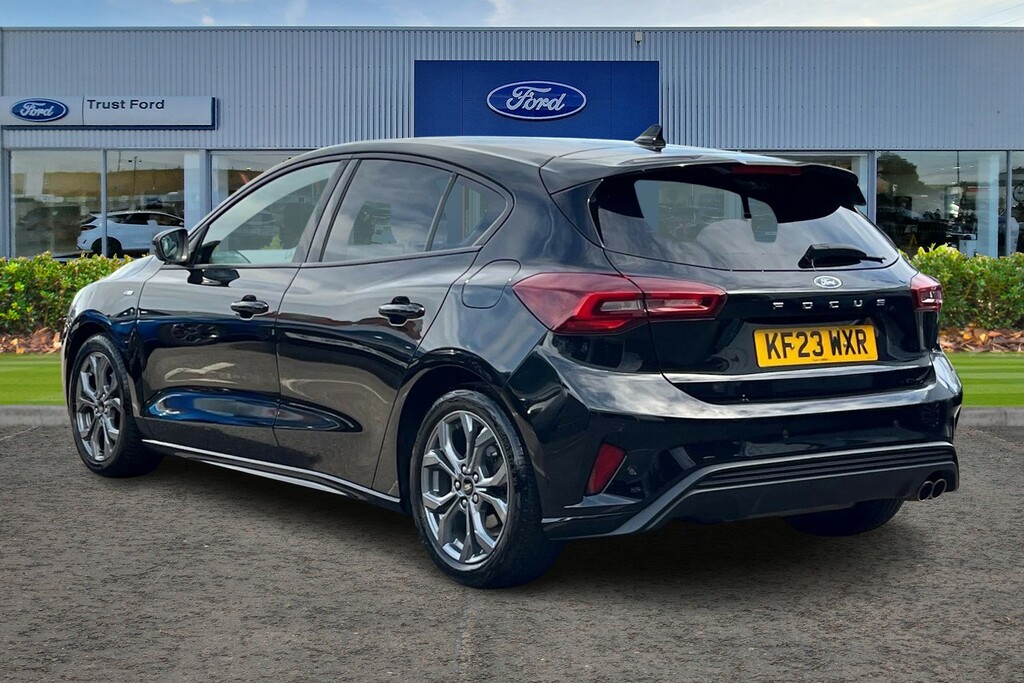 Ford Focus 1.0T Ecoboost St-line Hatchback KF23WXR Black #2