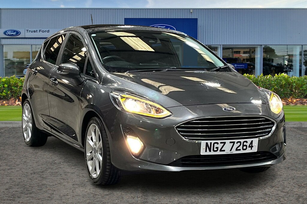 Ford Fiesta 1.0 Ecoboost Titanium Sunroof Grey
