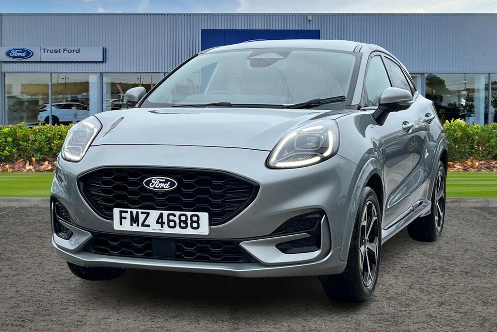 Ford Puma 1.0 Ecoboost Hybrid Mhev St-line 5Dr- Parking Sens FMZ4688 Silver #5