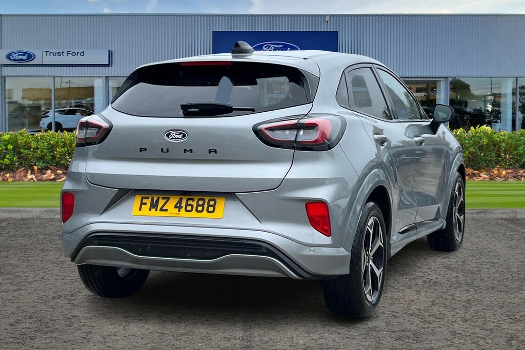 Ford Puma 1.0 Ecoboost Hybrid Mhev St-line 5Dr- Parking Sens FMZ4688 Silver #4