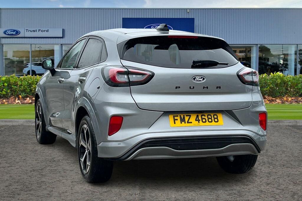 Ford Puma 1.0 Ecoboost Hybrid Mhev St-line 5Dr- Parking Sens FMZ4688 Silver #2