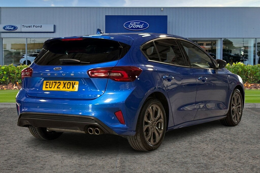 Ford Focus 1.0 Ecoboost St-line EU72XOV Blue #4