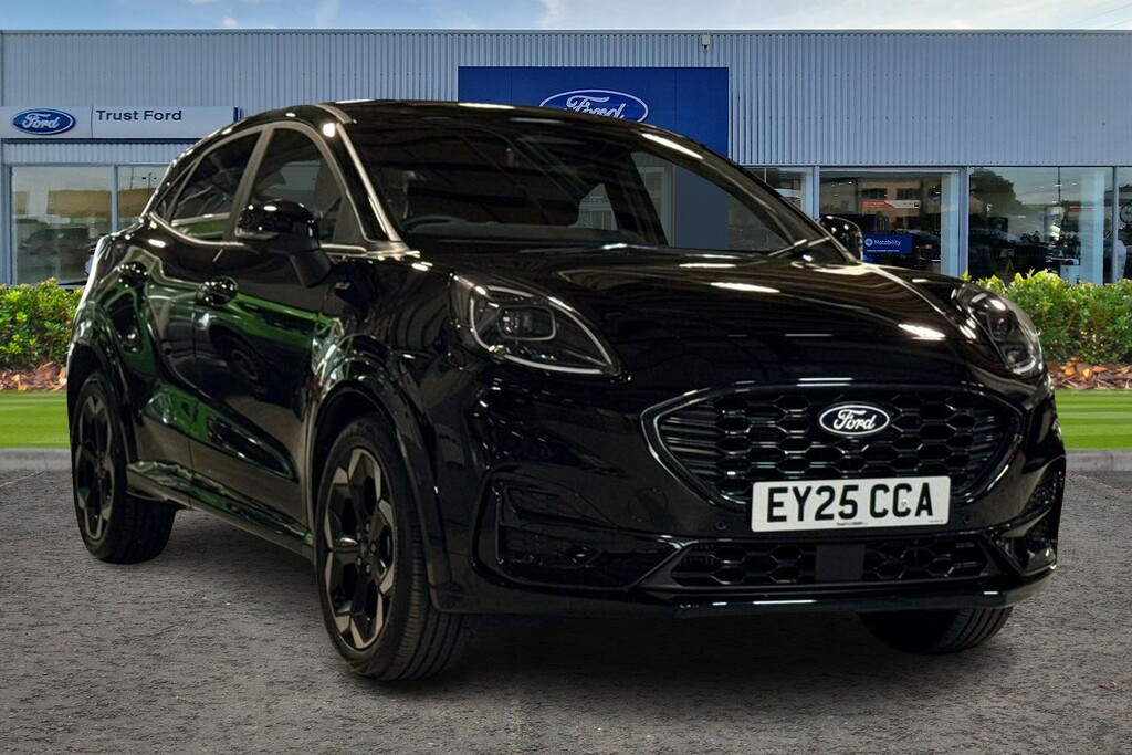 Ford Puma 1.0 Ecoboost Hybrid Mhev St-line X Black