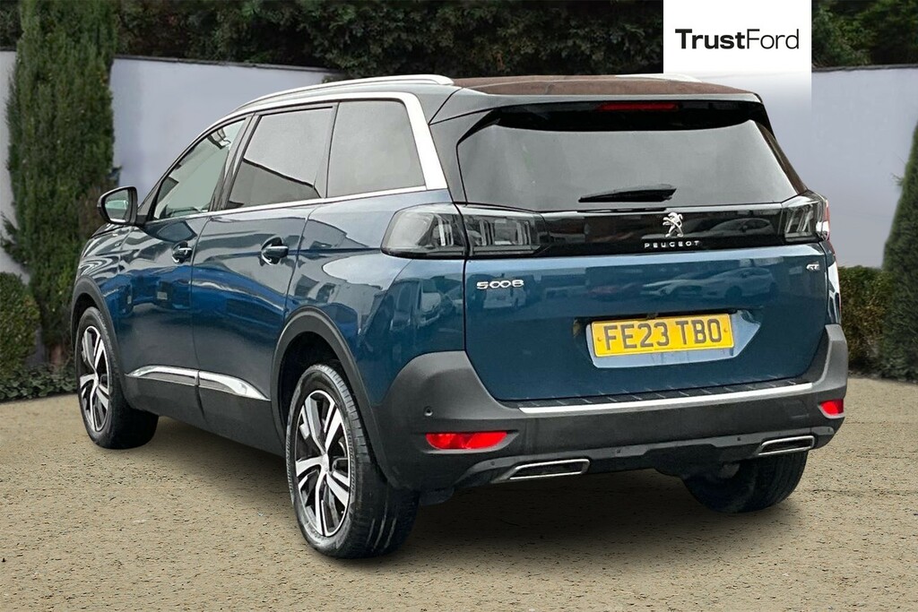 Peugeot 5008 1.5 Bluehdi Gt Eat8rear Camera - 7 Seats - B FE23TBO Blue #2