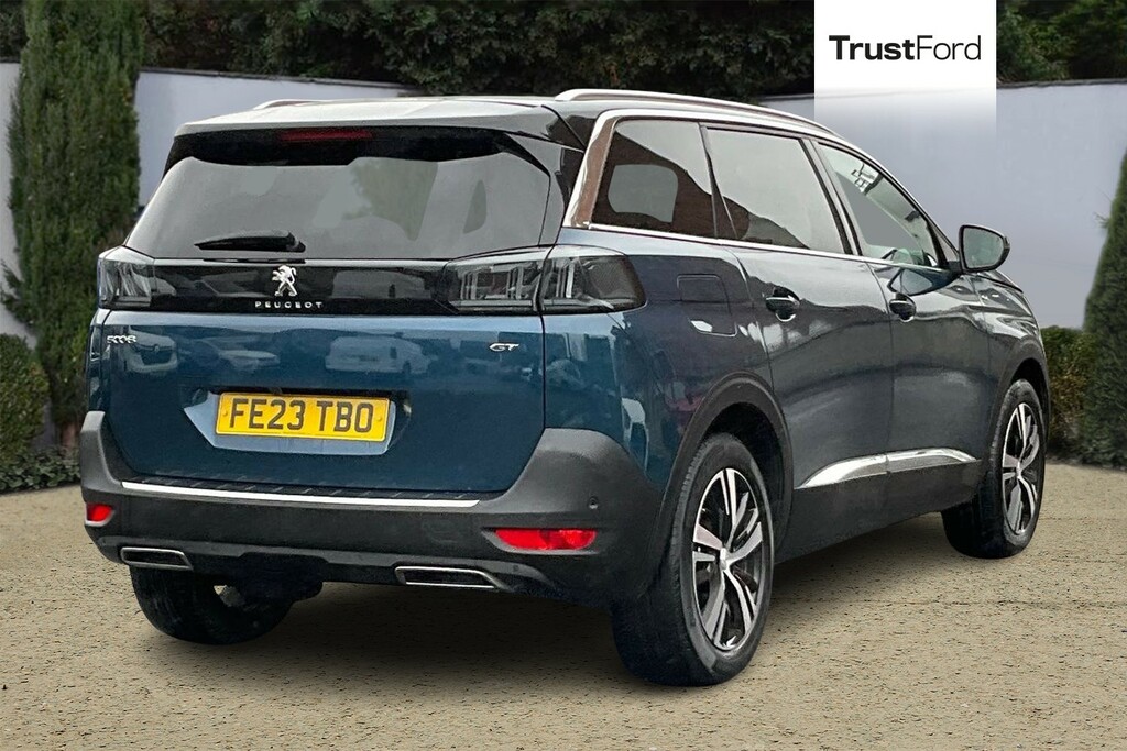 Peugeot 5008 1.5 Bluehdi Gt Eat8rear Camera - 7 Seats - B FE23TBO Blue #4