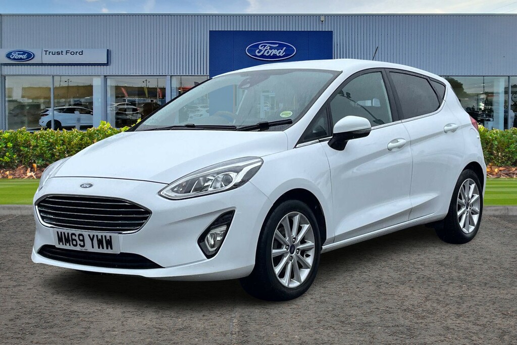 Ford Fiesta Titanium X Heated Seats Wheel Partial Leather MM69YWW White #5